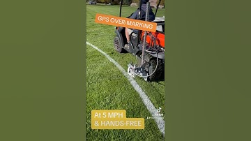 Traqnology GPS lets you over mark lines with absolute precision.  Schedule your on-site demo today!