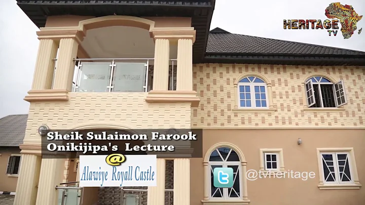 Sheik Sulaimom Farook Onikijipa's Lecture @ Hammada Alawiye house warming