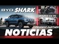 Precios y versiones de BYD Shark en México 🦈🛻, Mazda CX-70 y mucho más... | Noticias
