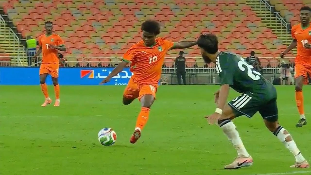Christ Inao Oulaï vs Saudi Arabia - Debut for Ivory Coast - 14/11/2025