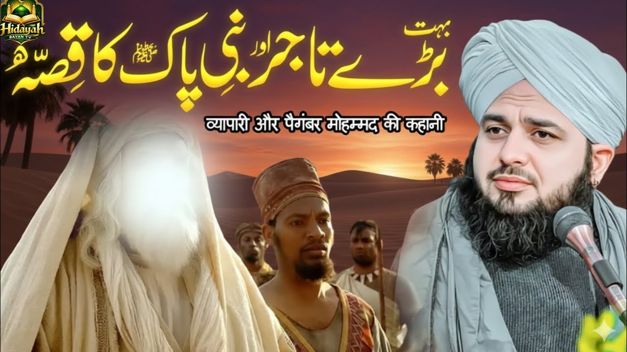 Bohat Baray Tajir aur Nabi-e-PakkaWaqia Ajmal Raza Qadri Peer AjmalRaza Qadri Bayan hidayahBayanTV 