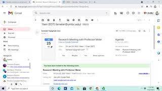 Replying to Google Calendar Invitations