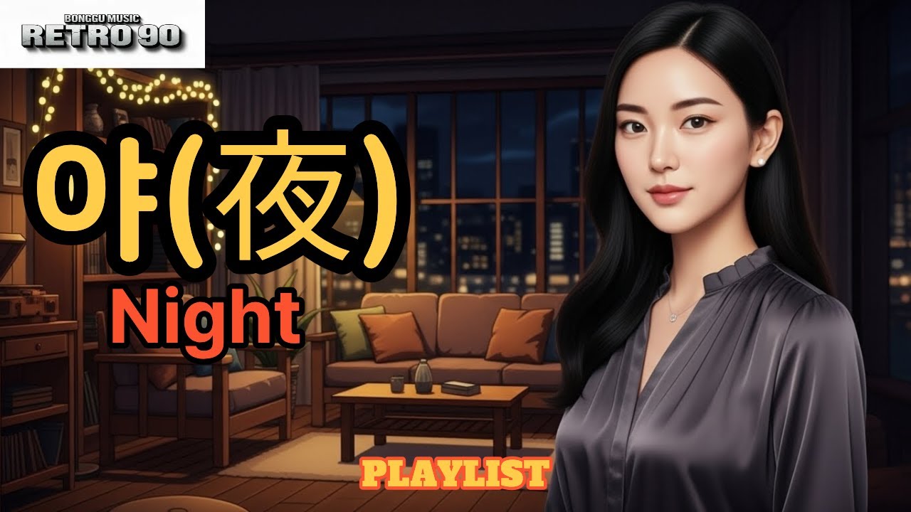 [90년대 R&B 플레이리스트] 밤이 깊어 질수록 짙어지는 감성 (15곡 전곡) [RETRO90 3회 야(夜)]