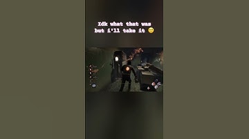 I escaped 😅 #dbd #dbdclips #deadbydaylight #alanwake #xbox