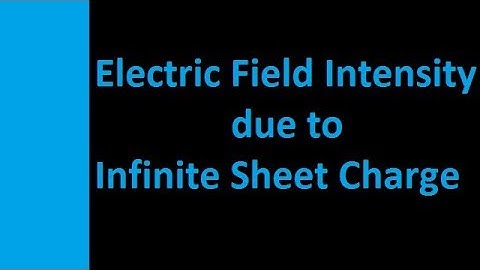 Video-19|Electric Field Intensity due to Infinite Sheet of Charge|Electromagnetic|Engineering Mentor