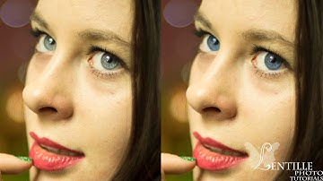 HOW TO CHANGE EYE COLOR IN PHOTOSHOP CC - LENTILLE PHOTO TUTORIALS