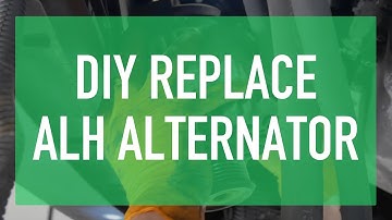 VW Jetta TDI, Golf TDI, Beetle TDI Alternator Replacement