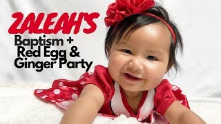 BABY'S BAPTISM + RED EGG & GINGER PARTY - 3/10/18 - 3/12/18 - LivNGwiththeNGs Vlogs