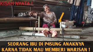 SEORANG IBU DI P4SUNG ANAKNYA KARNA TIDAK MAU MEMBERI WARISAN‼️ KISAH NYATA