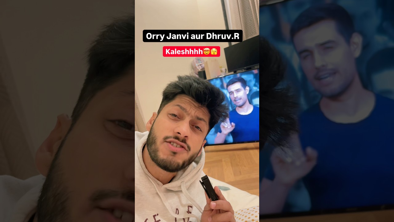 Dhruv rathee janvi and orry 
