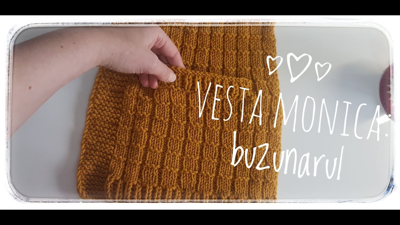 Buzunarul ASCUNS - vesta Monica a VII-a parte #vestatricotata #handmade #knitt
