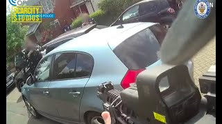 Birmingham shoot-out on CCTV in busy clubbing street Content