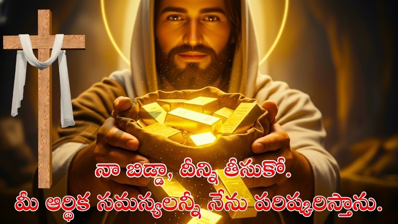 మీ ఆర్థిక సమస్యలన్నీ నేను పరిష్కరిస్తాను.#jesusbible #jesuschrist