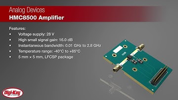 Analog Devices HMC8500 Amplifier | Digi-Key Daily