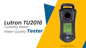 Turbidity Meter | Water Quality Tester | Lutron TU 2016 | Instrukart