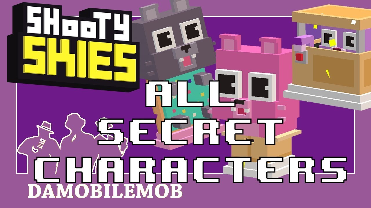 Shooty Skies All Secret Characters Unlocked Purrfect Crime Fitz N Sitz And Kitty Tart - all my roblox recording videos fitz