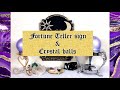 DIY CRYSTAL BALLS 🔮 & FORTUNE TELLER SIGN