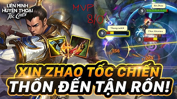Liên Minh Tốc Chiến: Test Xin Zhao đi rừng lên đồ full dame, MVP, chọc không hụt phát nào 8-0