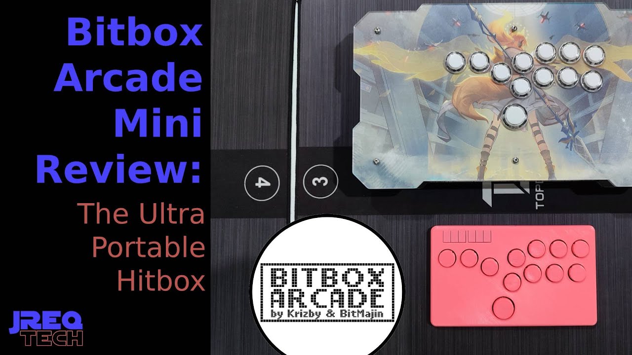 The Portable Hitbox the Bitbox Arcade Mini Review YouTube