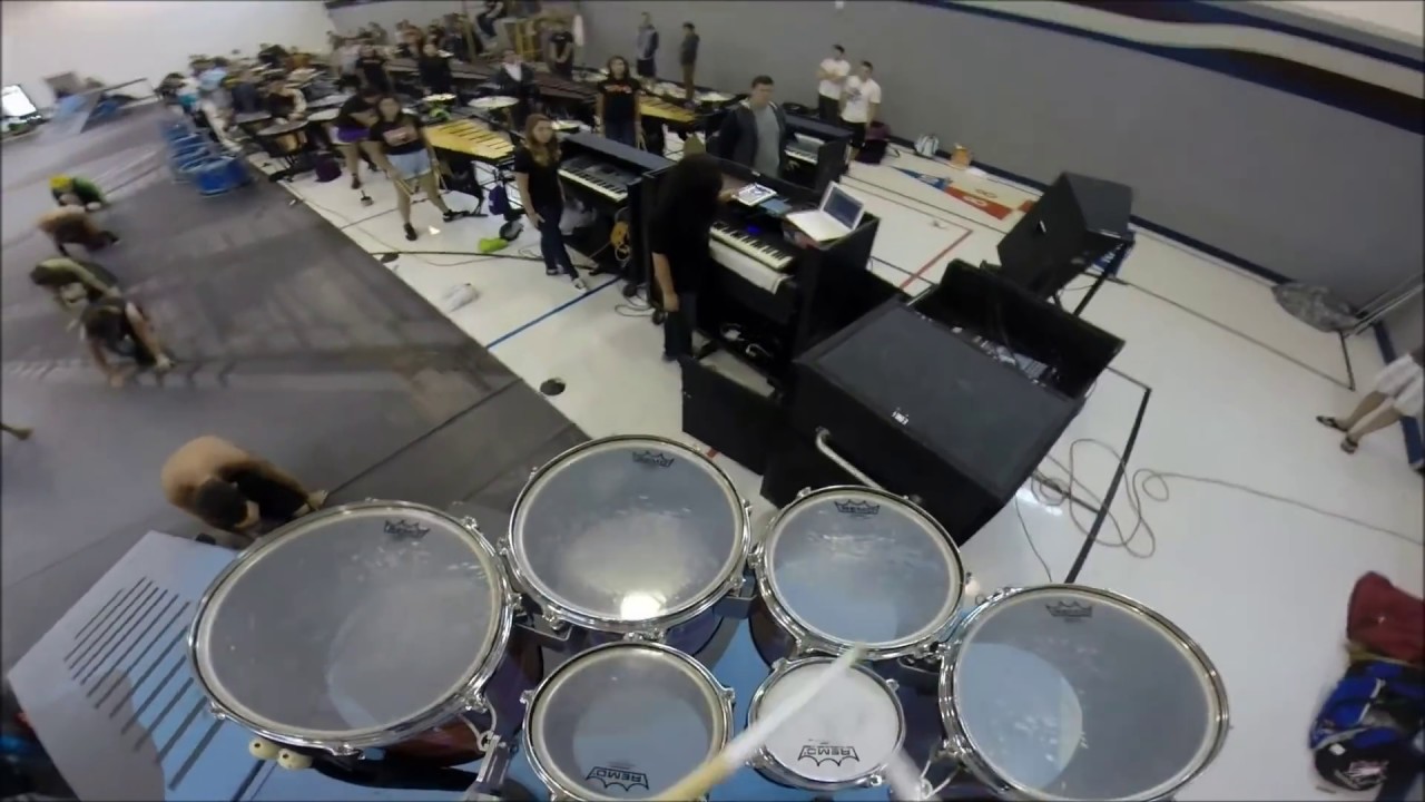 Pulse Percussion 2015 Tenor Drum Solo - Greg Power