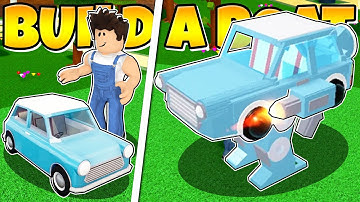THIS CAR Transforms into a WALKER MECH! 🚗 Roblox Build a Boat Reddit