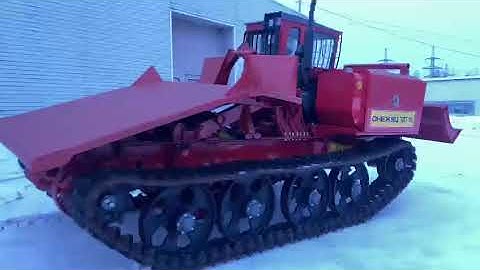 Трелевочный трактор Онежец ТДТ-55