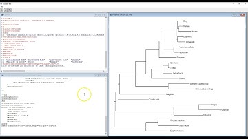 Interactive node labeling in phytools
