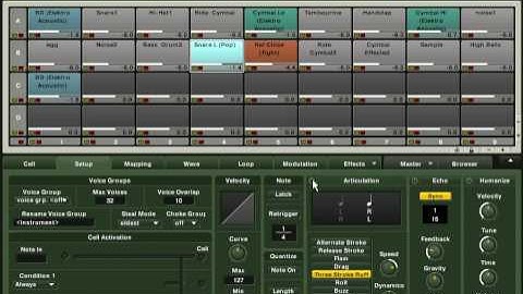 5) Native Instruments Battery 3 -  Drum Articulations Tutorial