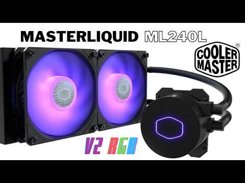 Cooler Master Masterliquid ML240L v2 rgb распаковка и обзор