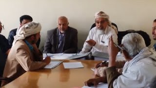 اجتماع مدير كهرباء شبوه مع مدراء الفروع بالمؤسسة