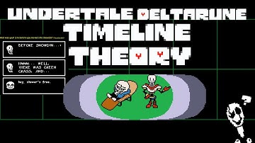 Is Sans and Papyrus really from Deltarune? A Deltarune/Undertale timeline theory.