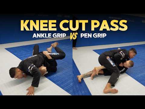 VERY EFFICIENT KNEE CUT PASS BJJ GUARD PASSING