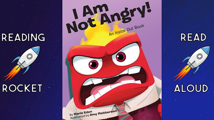 I Am Not Angry! An Inside Out Book | Disney Pixar Read Aloud