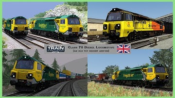 Class 70 Diesel Locomotive review ~ Train Simulator