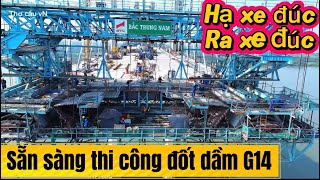 Cầu Phước Khánh Ra Xe Đúc Sẵn Sàng Thi Công Đốt Dầm G14