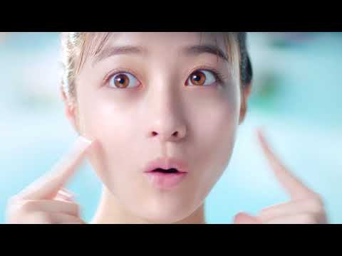 橋本環奈  ロート製薬 肌ラボ「もちもち。健康肌」篇 TVCM