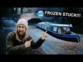 SUB ZERO Temperatures Living On A Narrowboat (FROZEN IN) | EP 06