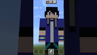minecraft skin statue in minecraft #gamingwithsamrth