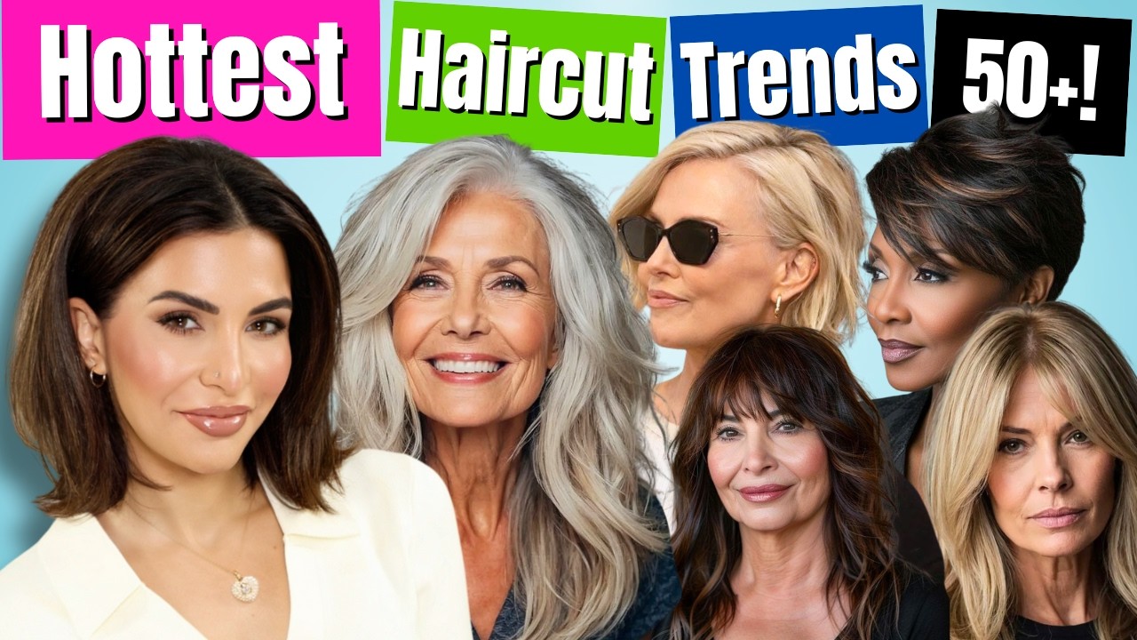 Haircuts that make you LOOK YOUNGER after 50