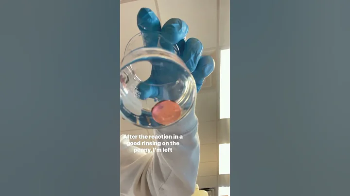 Removing the zinc core from a penny #uscurrency #chemistry #womenofyoutube