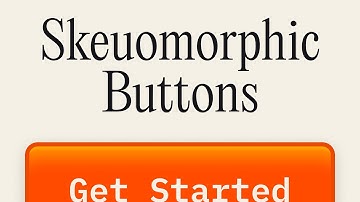 Modern Skeuomorphic Buttons in Figma Tutorial
