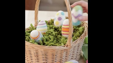 Easter Eggs Needle Felting Kit