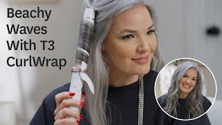 How to Create Beachy Waves With the T3 CurlWrap Automatic Curling Iron