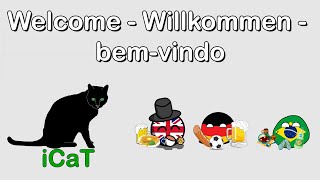 A warm welcome / seja bem-vindo / Herzlich Willkommen