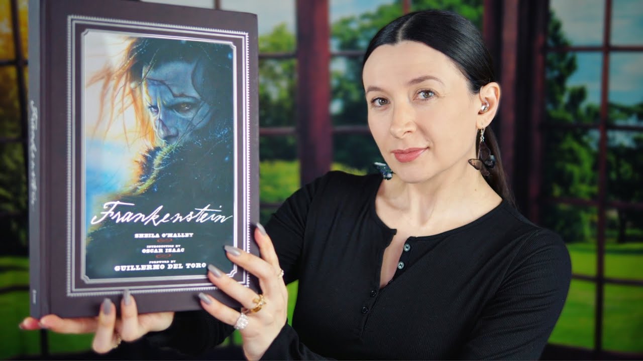Frankenstein Artbook Flip-Through /Guillermo del Toro *ASMR