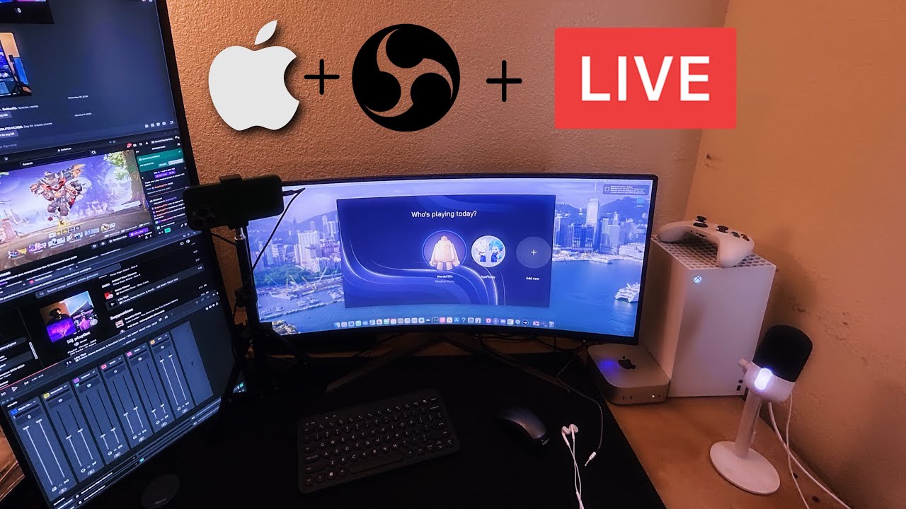 Как я транслирую с помощью своего M4 Mac Mini (легко и просто)