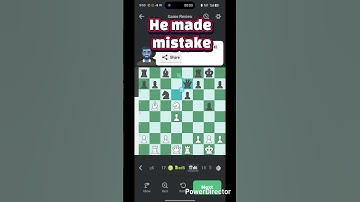 🥵[Chain reaction] 🥵you panic➡️make Mistake➡️and Lose #brilliantmove #mistakes #chess #chesstactics