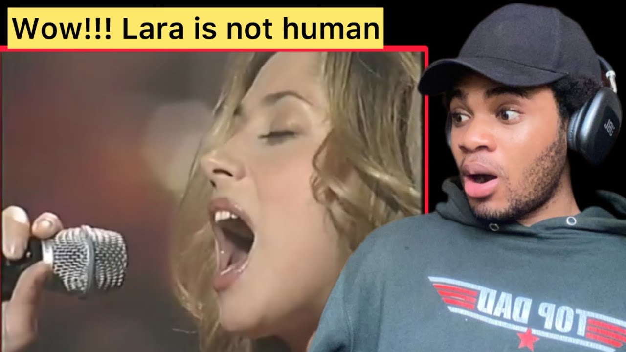 i was so surprised !!  First time hearing Lara Fabian Sing Adiago REACTION