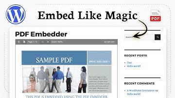 Een PDF in WordPress insluiten (naadloos uploaden)