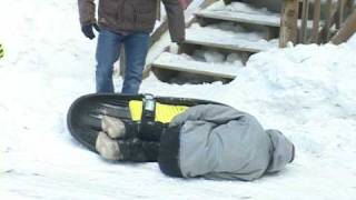 Tom Tries 22 Stair Double Kink Rail